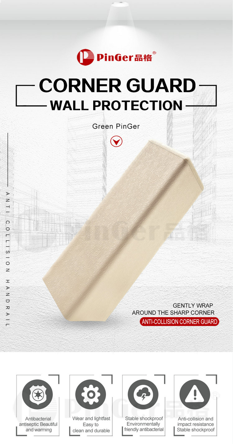 Proteção de canto de parede de prédio de escritórios
