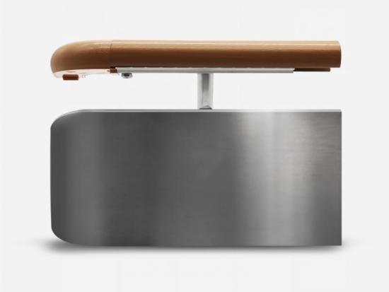 Hospital Sstainless Steel Parapet Anti-collision Handrail