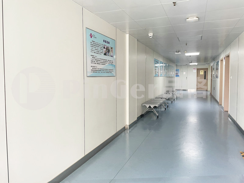 Propriedades antibacterianas do painel de parede Pinger