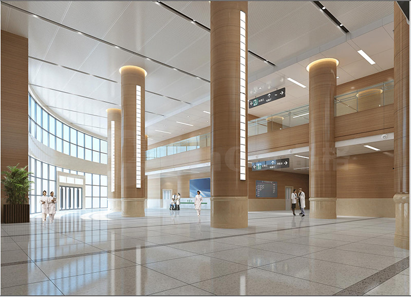 Aplicação do revestimento de parede vinílico rígido PinGer® no Hospital Central de Wuhan