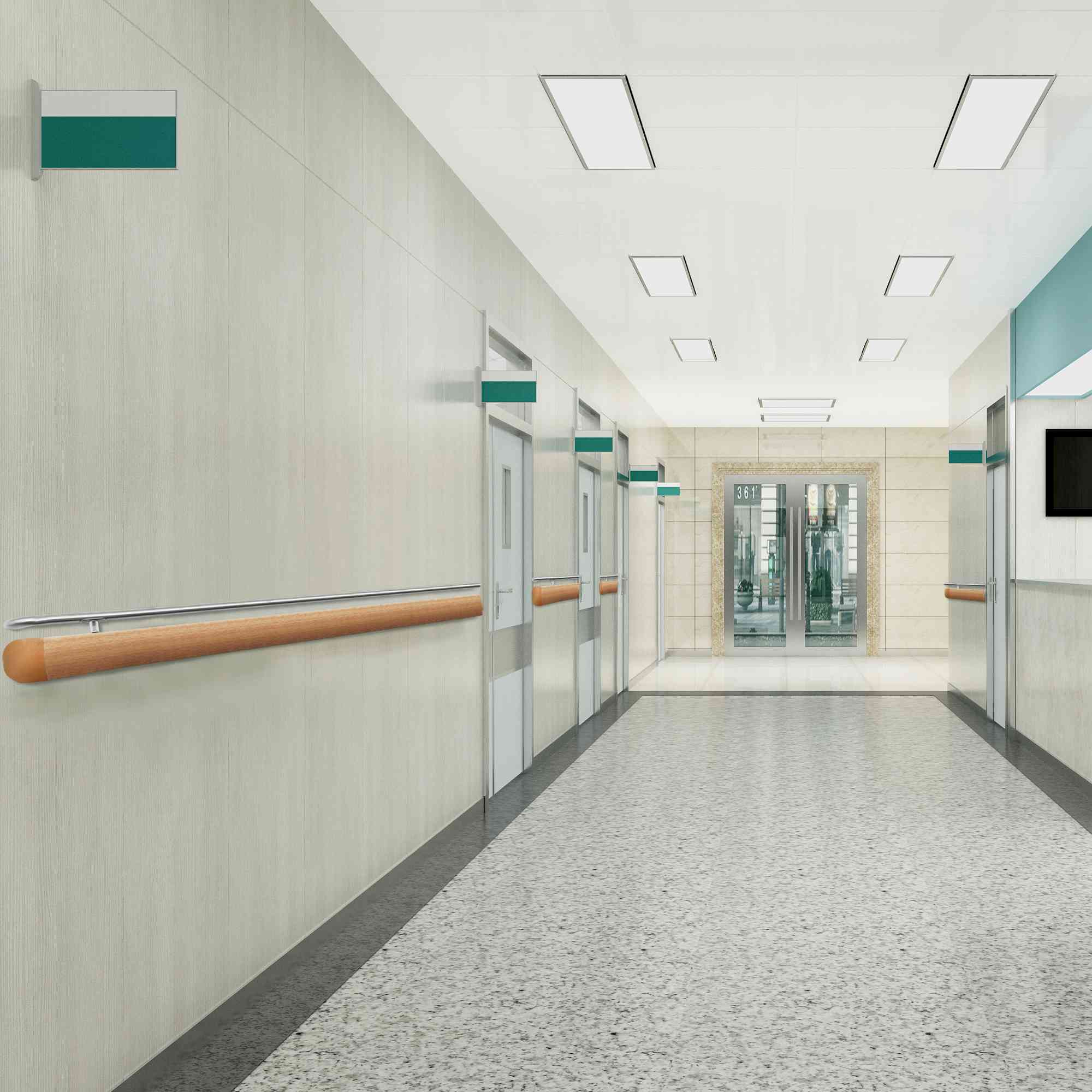Série de tubos de aço inoxidável com altura de 200 mm e corrimão de proteção de parede